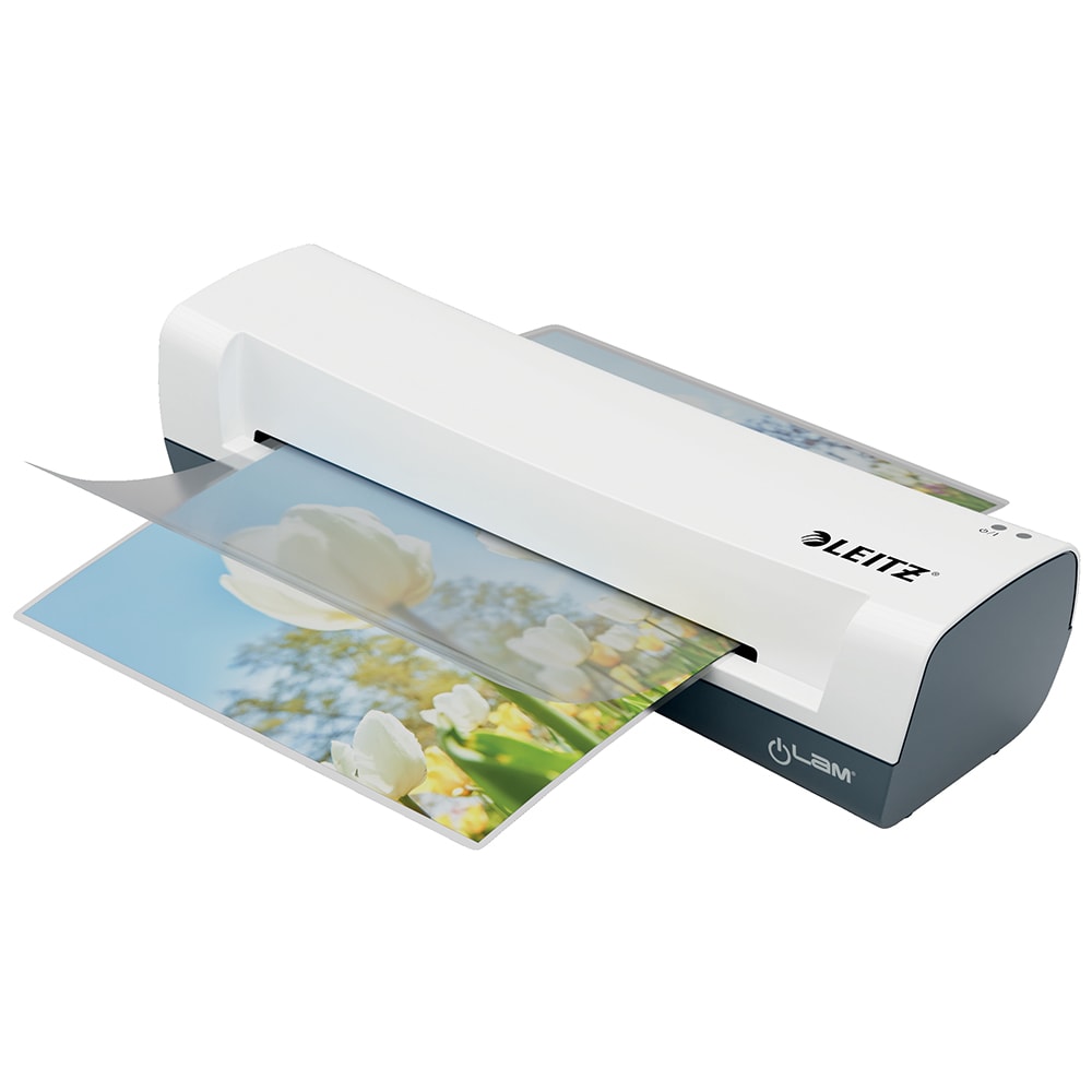 Laminator LEITZ iLam Home, A4, alb