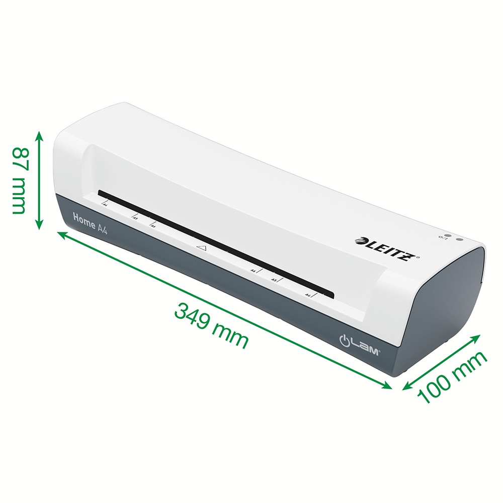 Set laminator LEITZ CRAFT iLAM Home, A4, Alb
