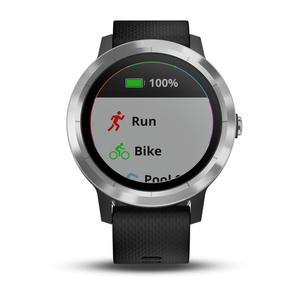 Smartwatch GARMIN Vivoactive 3 Android/iOS, silicon, black