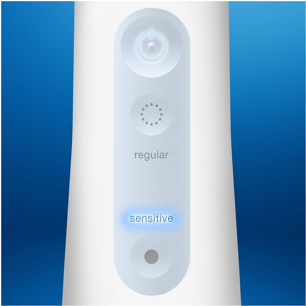 Irigator bucal ORAL-B Aquacare 4, 2 viteze, 2 capete, 150 ml, alb