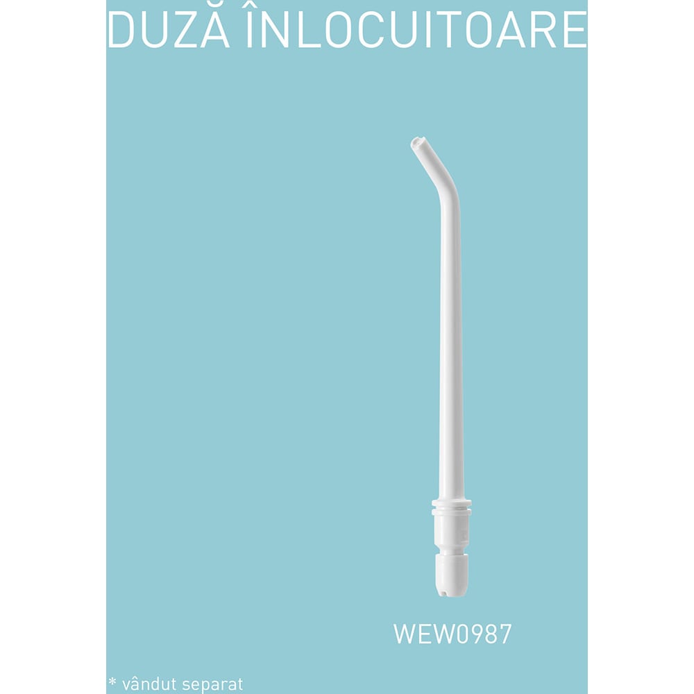 Irigator bucal PANASONIC EW-DJ27-V303, 5 viteze, 4 capete, 200 ml, mov