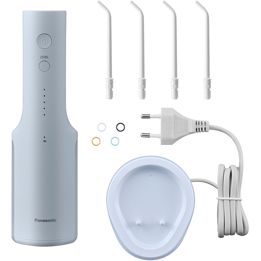 Irigator bucal PANASONIC EW-DJ27-V303, 5 viteze, 4 capete, 200 ml, mov