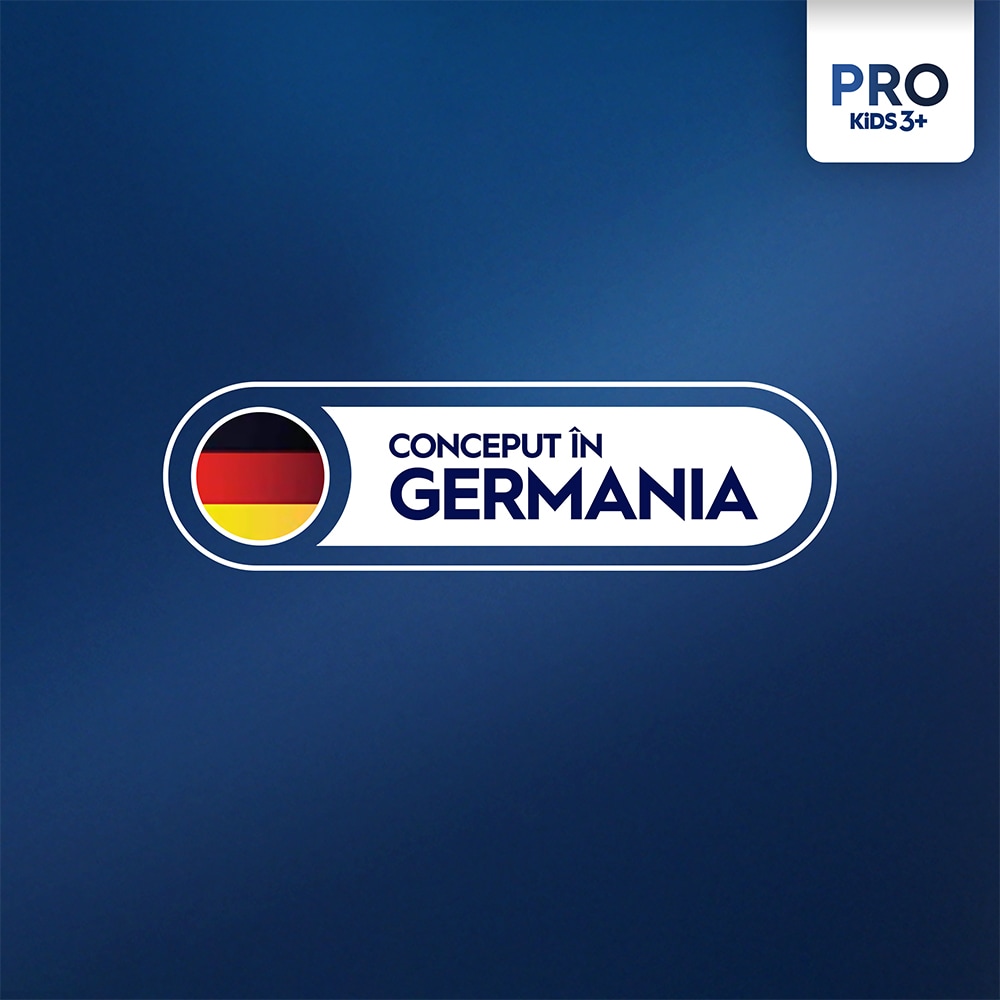 Periuta de dinti electrica copii ORAL-B Pro Kids Frozen, 7600 miscari/min, Curatare 2D, 2 programe, 1 capat, albastru