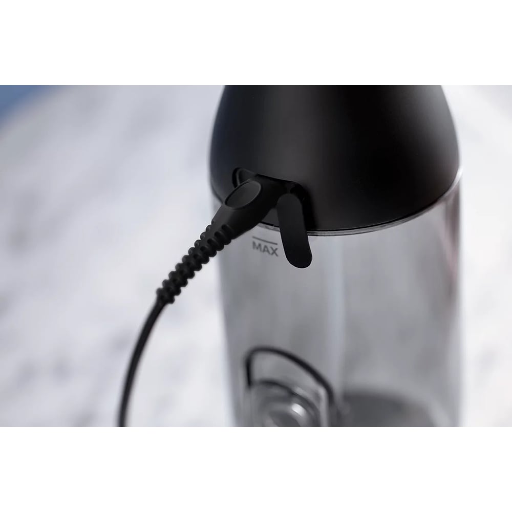 Irigator bucal PHILIPS Sonicare Cordless Power Flosser 3000 HX3826/33, 2 capete, negru