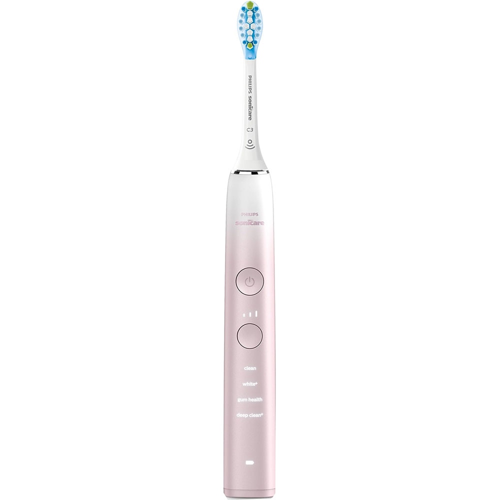Periuta de dinti electrica PHILIPS Sonicare DiamondClean Series 9000 HX9911/84, 62000 miscari/min, 4 programe, 1 capat, roz