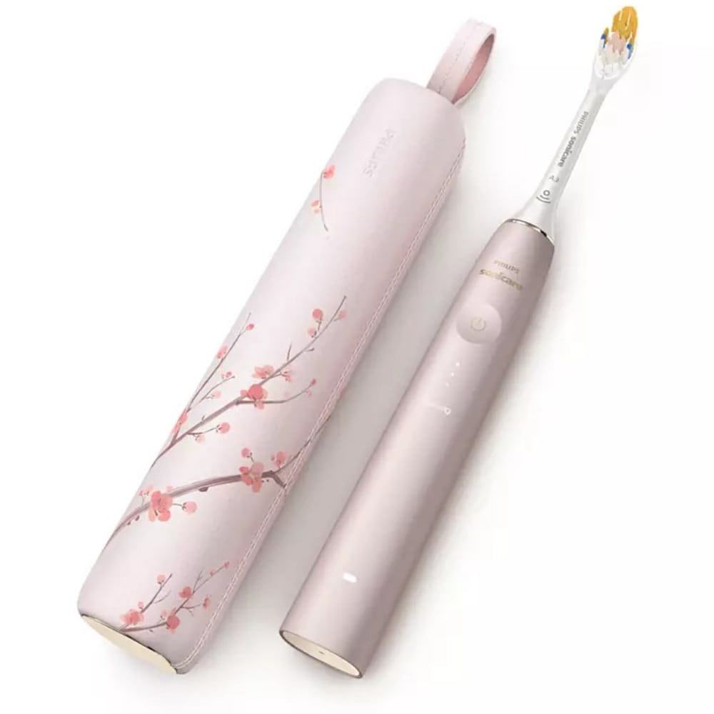 Periuta de dinti electrica PHILIPS Sonicare Prestige 9900 HX9992/31, 62000 miscari/min, 5 programe, 2 capete, roz