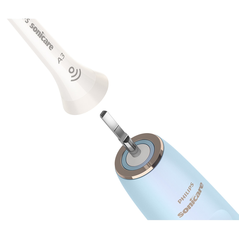 Periuta de dinti electrica PHILIPS Sonicare Prestige HX9997/32, 62000 miscari/min, Tehnologie SenseIQ, 5 programe, 2 capete, bleu