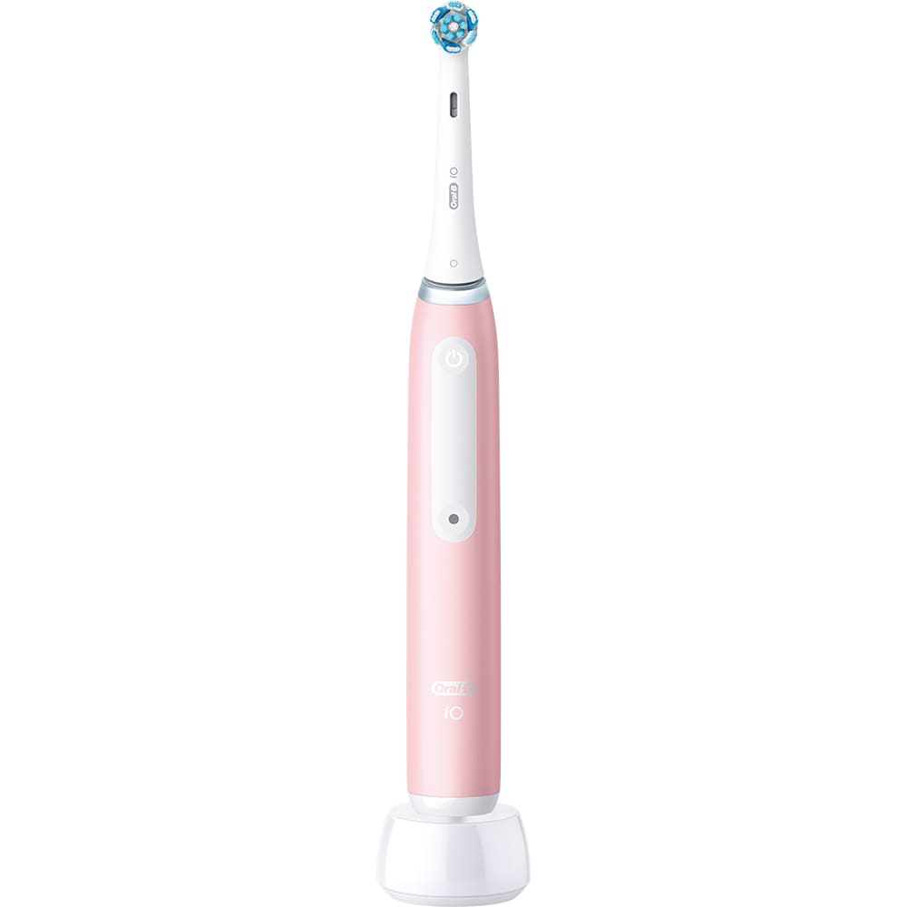 Periuta de dinti electrica ORAL-B iO3, 8800 miscari/min, Curatare 3D, Timer, 3 programe, 1 capat, roz
