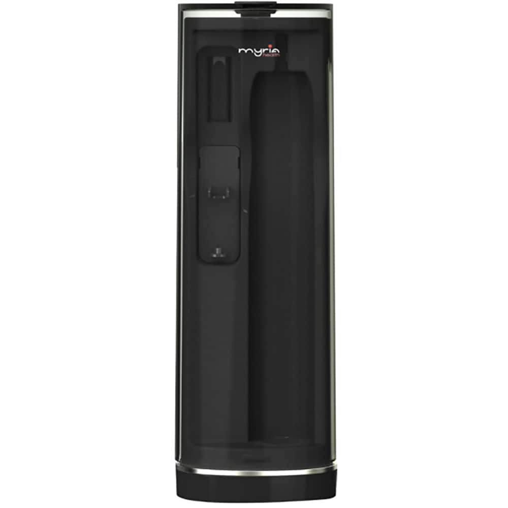 Periuta de dinti electrica MYRIA MY4871BK, 5 programe, 3 capete, negru