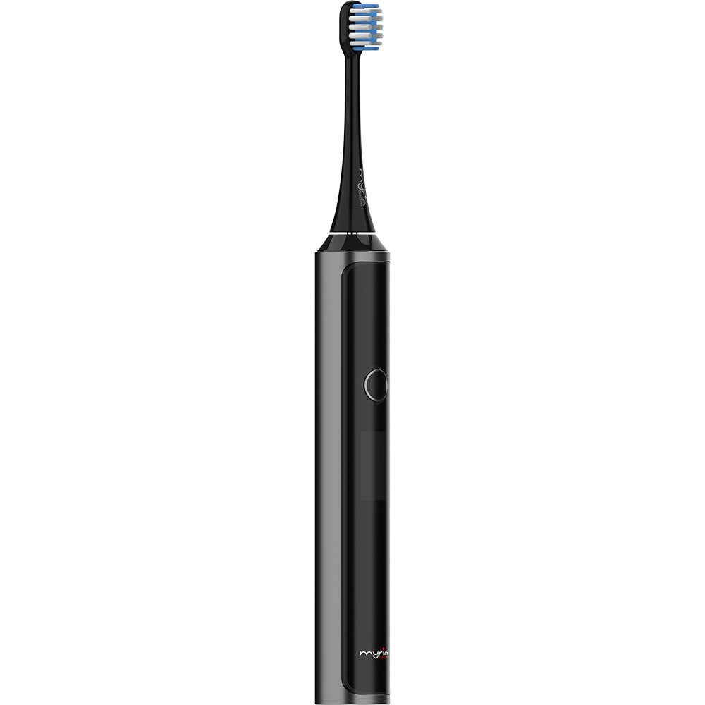 Periuta de dinti electrica MYRIA MY4871BK, 5 programe, 3 capete, negru