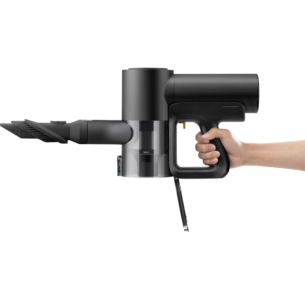 Aspirator vertical ROBOROCK F25 Combo, 0.72l, 14.4V, autonomie max 60 min, gri antracit-negru