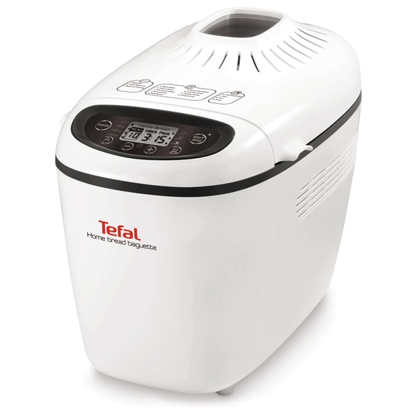 Masina de copt paine TEFAL Home Bread Baguette PF610138, 1.5kg, 16 programe, 1600W, alb-negru 