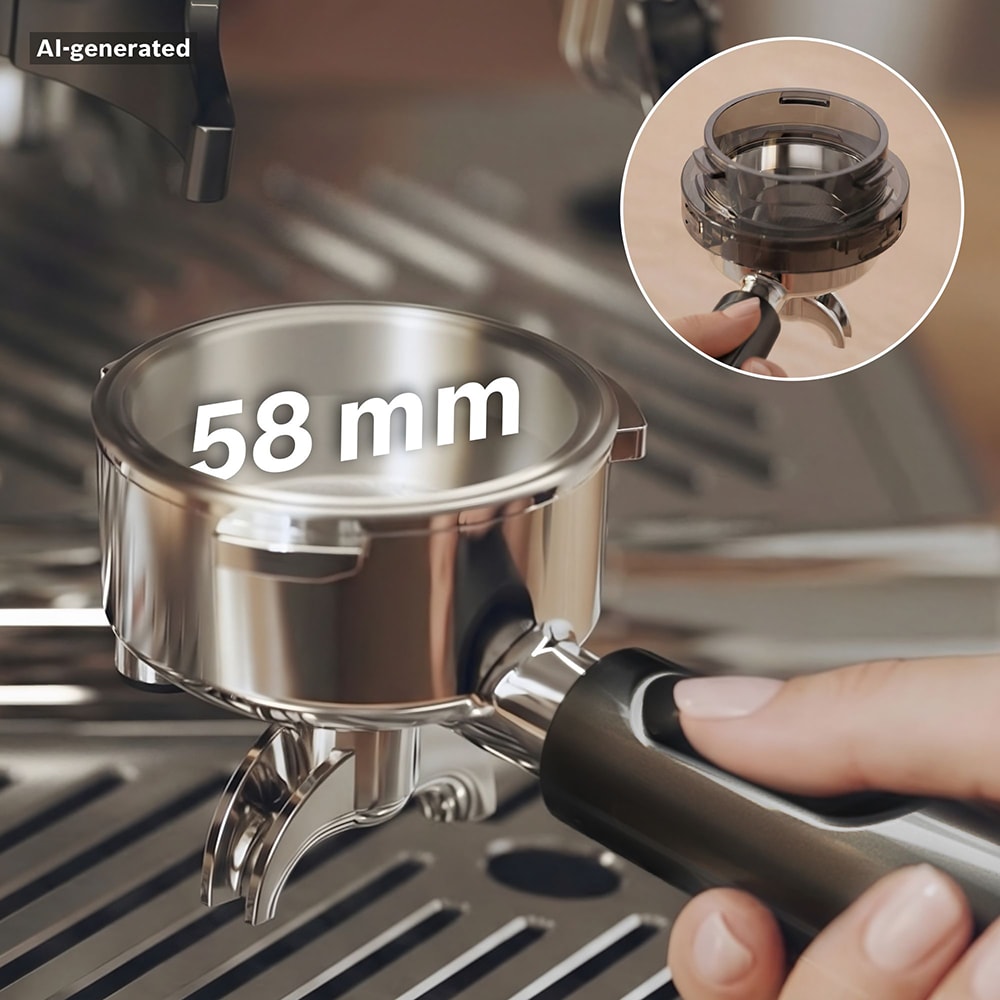 Espressor automat BOSCH HomeCafe Seria 4 PFE403C3, 2.8l, 1600W, 15 bar, argintiu