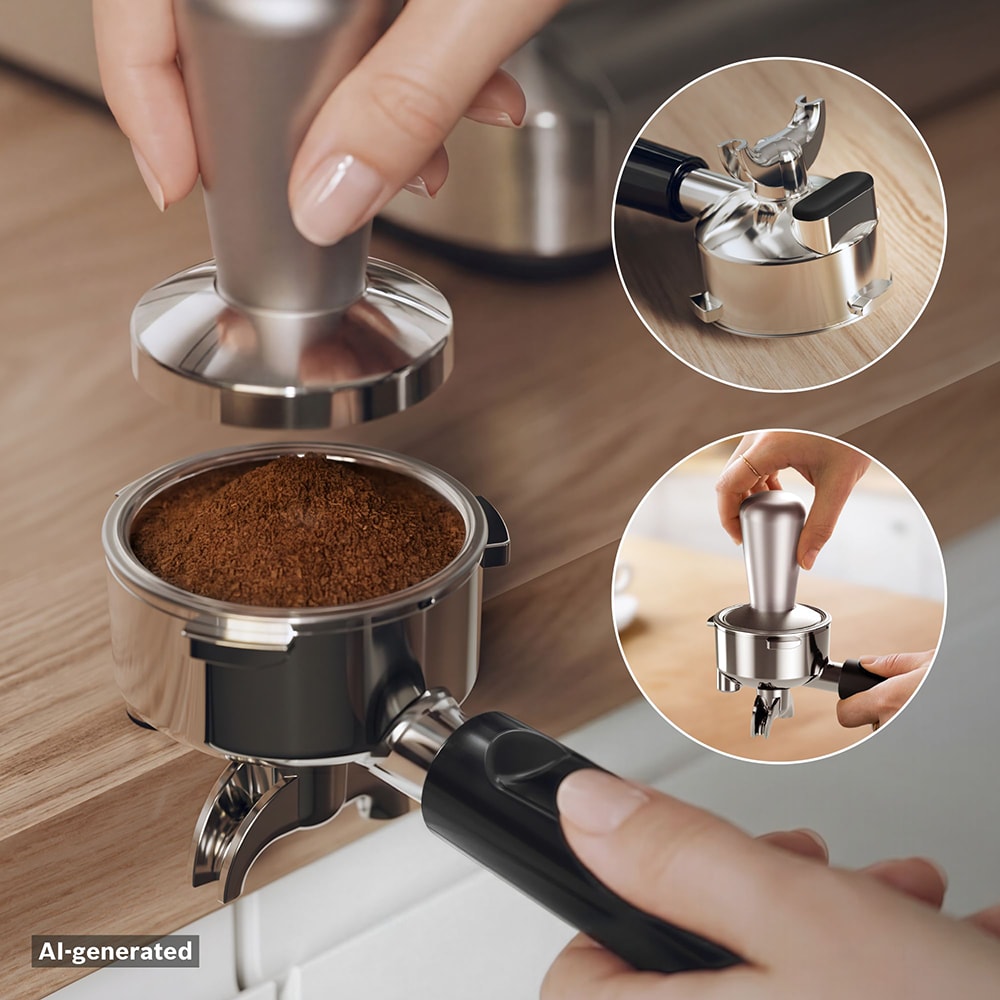 Espressor automat BOSCH HomeCafe Seria 4 PFE403C3, 2.8l, 1600W, 15 bar, argintiu