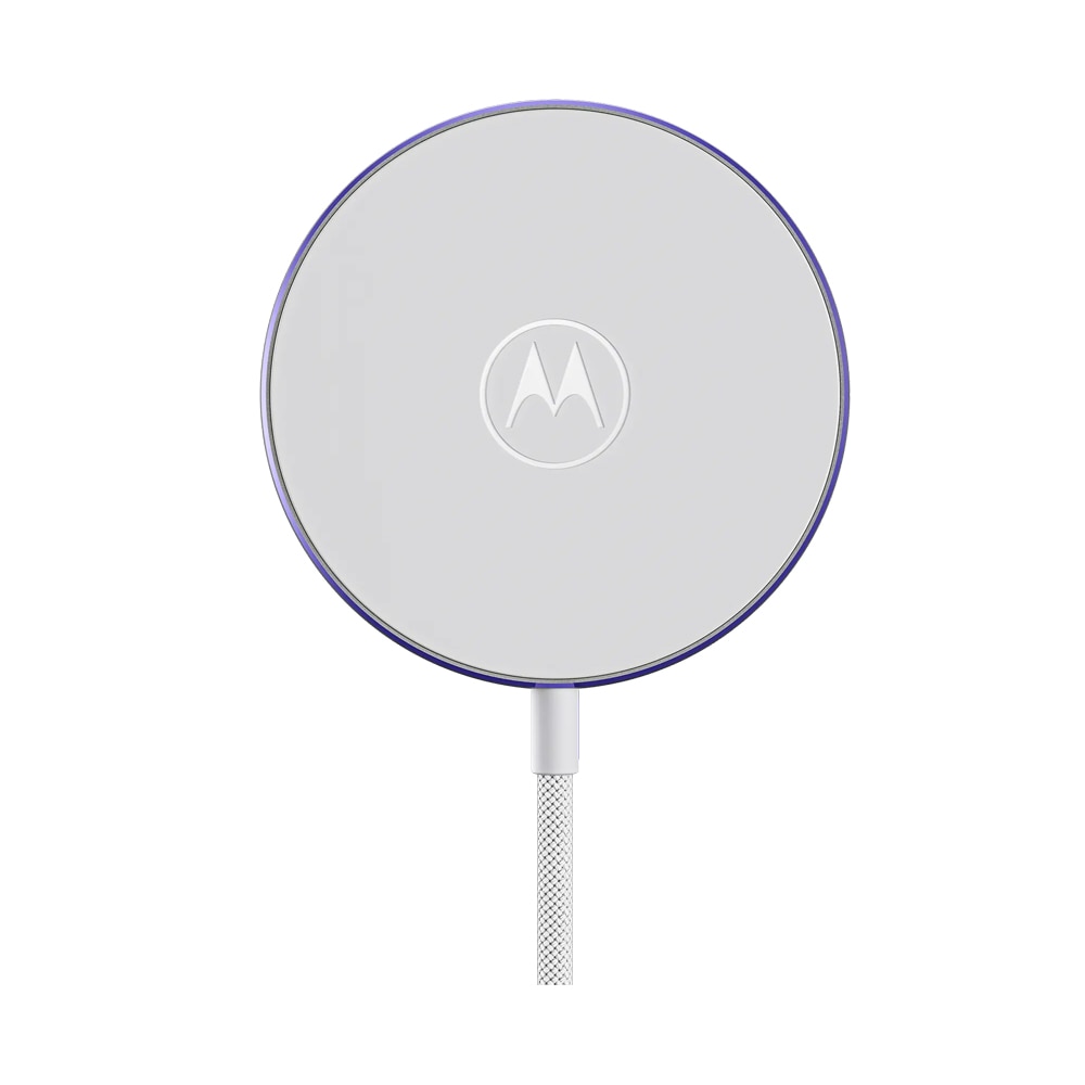 Incarcator Wireless MOTOROLA Moto Snap, 25W, Pantone Nimbus Cloud