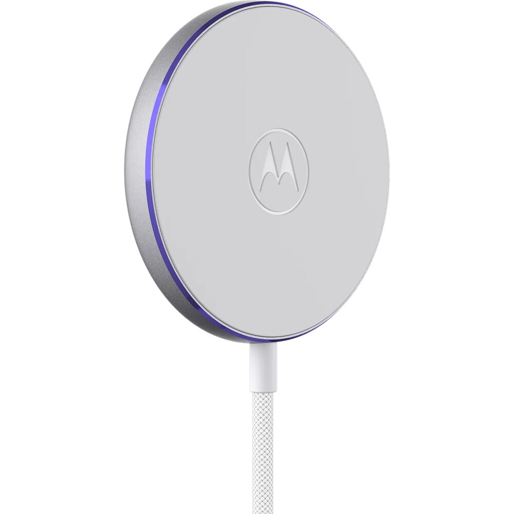 Incarcator Wireless MOTOROLA Moto Snap, 25W, Pantone Nimbus Cloud