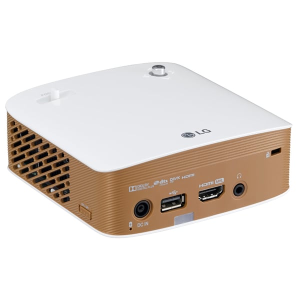 Videoproiector LG PH150G, HD 720p, alb