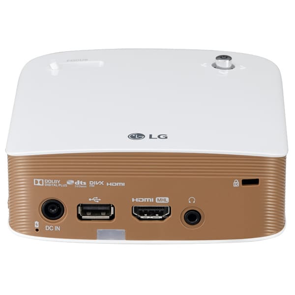 Videoproiector LG PH150G, HD 720p, alb