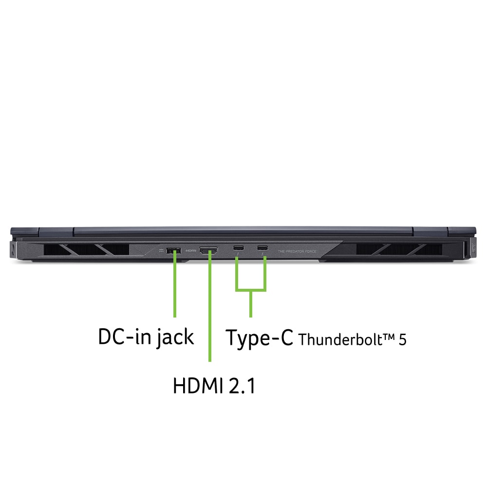 Laptop Gaming Acer Predator Helios 18 AI PH18-73-97M7, Intel Core Ultra 9 275HX pana la 5.4GHz, 18" WQXGA, 128GB, SSD 4TB, NVIDIA Geforce RTX 5080 16GB, Windows 11 Pro, Abyssal Black