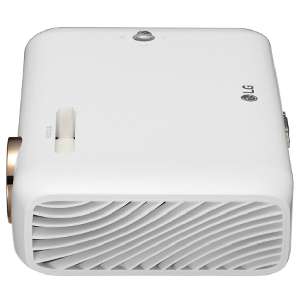 Videoproiector LG Minibeam PH550G, HD 720p, alb