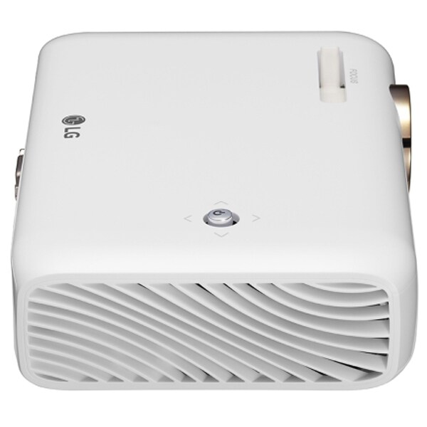 Videoproiector LG Minibeam PH550G, HD 720p, alb