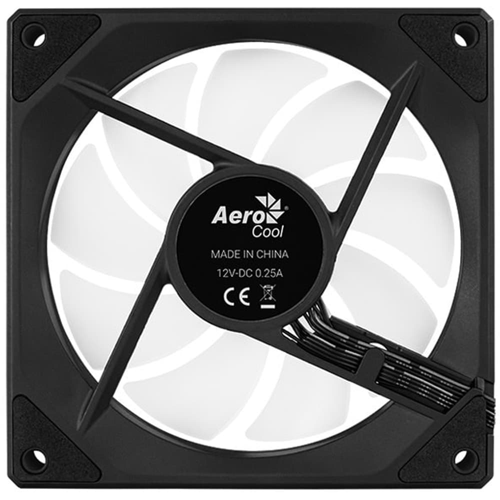 Ventilator AEROCOOL Phantom M-3 Reverse, 120mm, M-3R-12-PWM-ARGB-BK