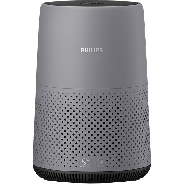 Purificator aer PHILIPS AC0830/10, 3 trepte viteza, Hepa, Senzor PM 2.5, gri