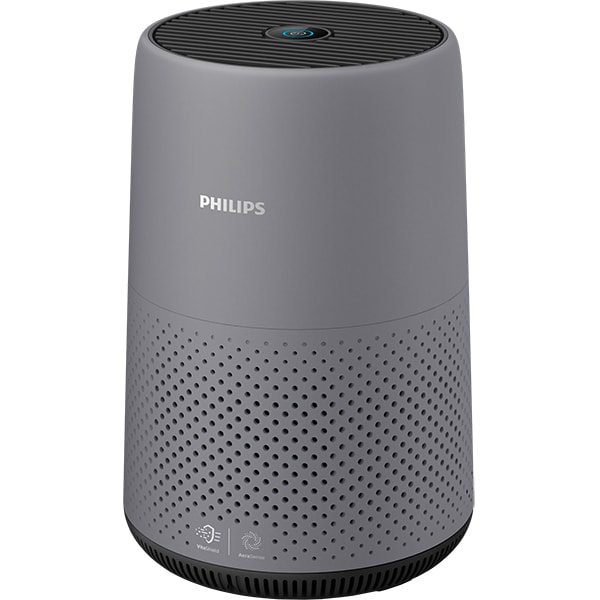 Purificator aer PHILIPS AC0830/10, 3 trepte viteza, Hepa, Senzor PM 2.5, gri