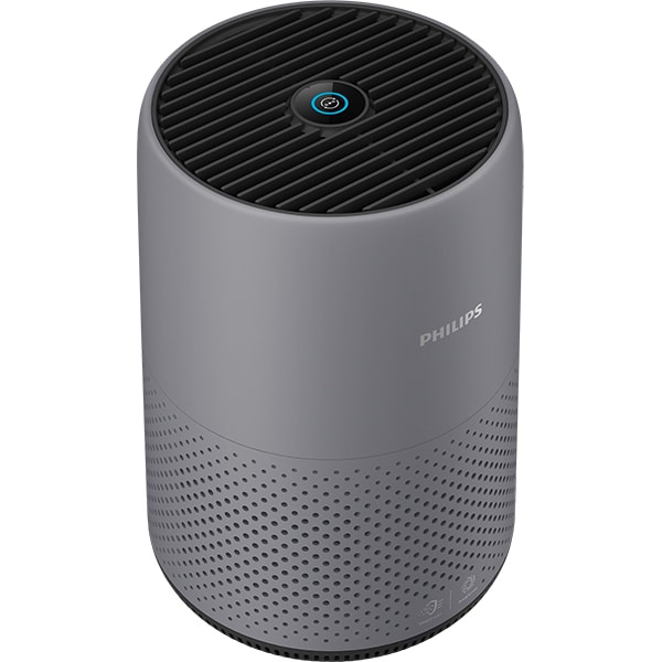 Purificator aer PHILIPS AC0830/10, 3 trepte viteza, Hepa, Senzor PM 2.5, gri
