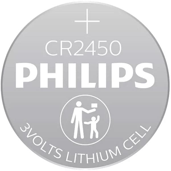 Baterie litiu CR2450/10B PHILIPS, 3V