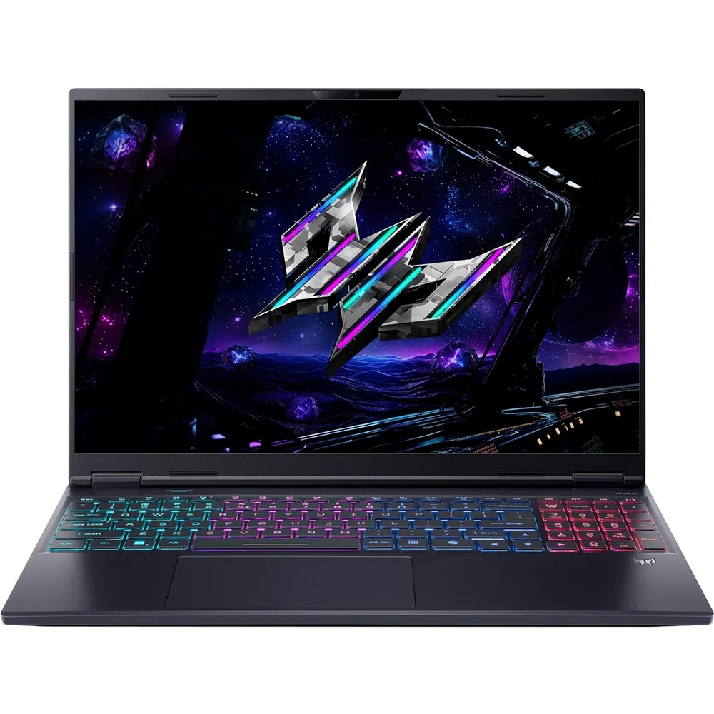 Laptop Gaming Acer Predator Helios Neo 16S AI PHN16S-71-96JZ, Intel Core Ultra 9 275HX pana la 5.4GHz, 16" WQXGA, 64GB, SSD 2TB, NVIDIA Geforce RTX 5070Ti 12GB, Windows 11 Pro, Abyssal Black