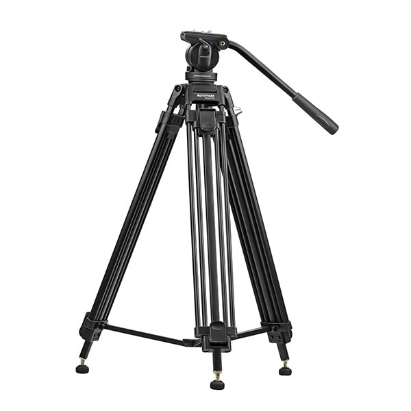 Trepied video PROMATE Pixels-170, 170cm, negru