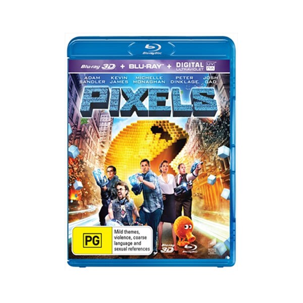 Pixels-O aventura digitala Blu-ray 3D+DVD