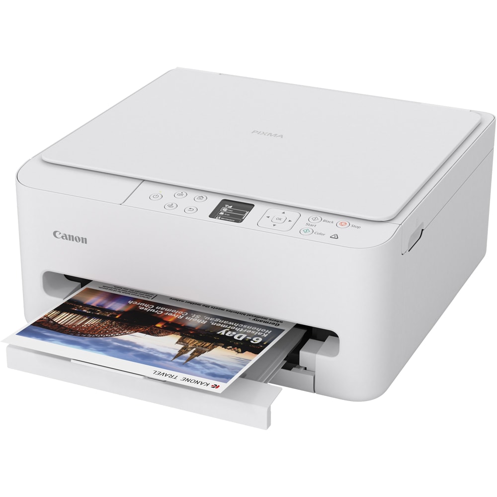 Multifunctional Inkjet color CANON Pixma TS6550I, A4, USB, Wi-Fi, alb