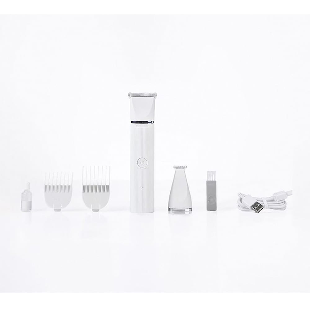 Masina de tuns animale de companie PETKIT Pro PK413 2 in 1, alb