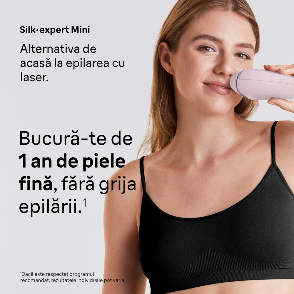 Epilator IPL BRAUN Silk-expert Pro 3 PL1111, 300.000 impulsuri, roz