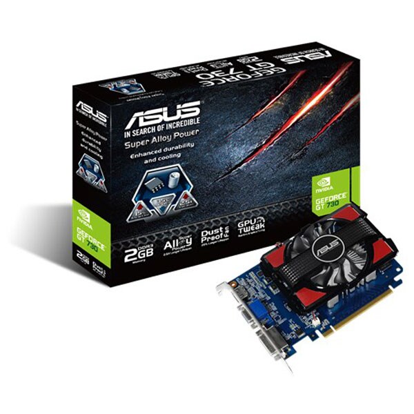 Placa video Asus GeForce GT 730, 730-2GD3, 2GB DDR3, 128bit