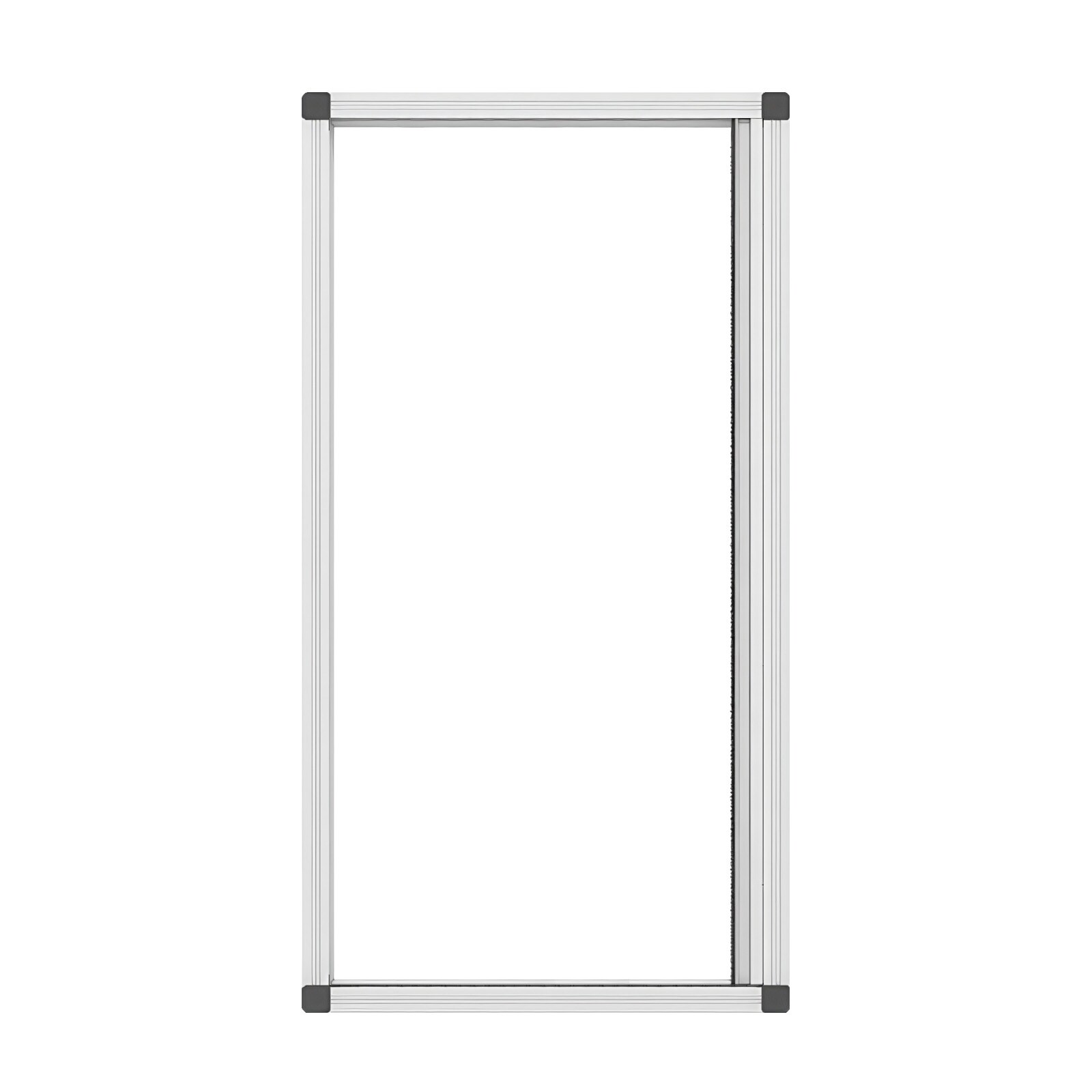 Plasa tantari, PVC, aluminiu, 88 x 205 cm, alb