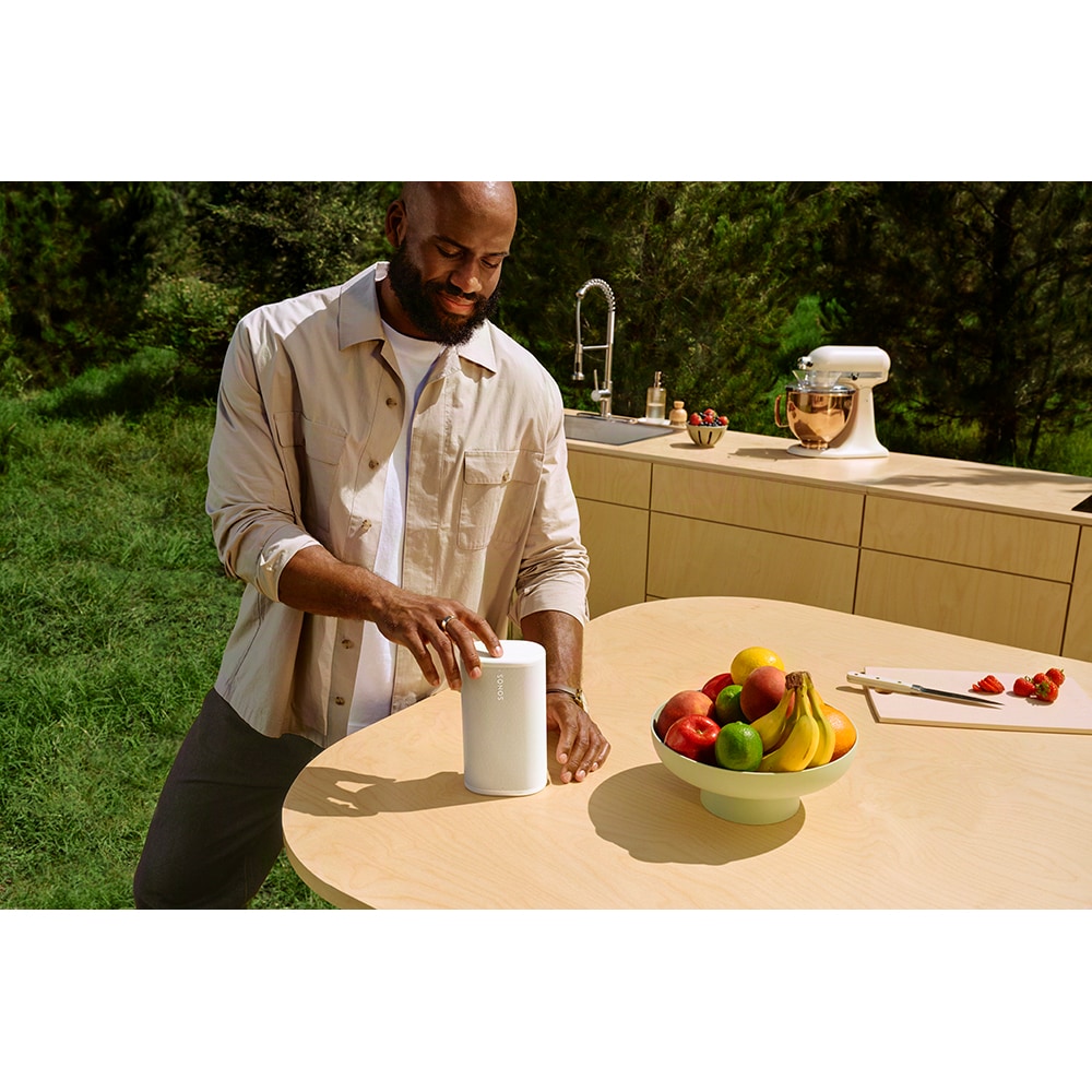 Boxa portabila SONOS Play, Wi-Fi, Bluetooth, IP67, alb