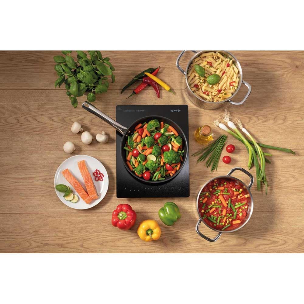 Plita cu inductie GORENJE ICR2000SP, 1 arzator, 2000W, negru