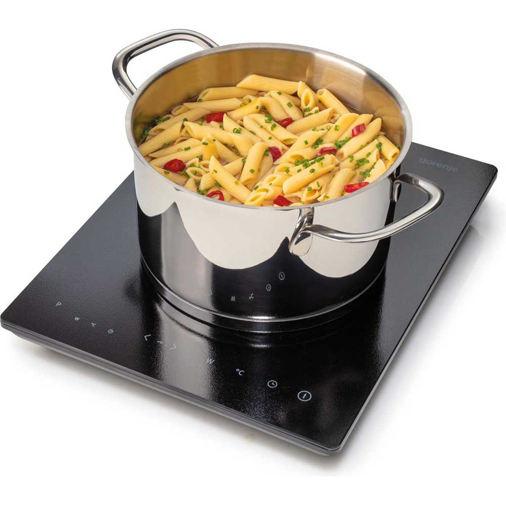 Plita cu inductie GORENJE ICR2000SP, 1 arzator, 2000W, negru