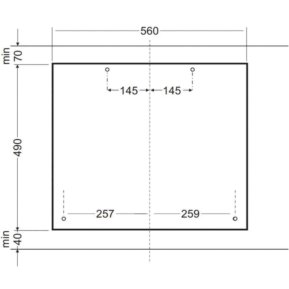 Plita incorporabila HANSA BHKW631540, Gaz, 4 arzatoare, Wok, alb