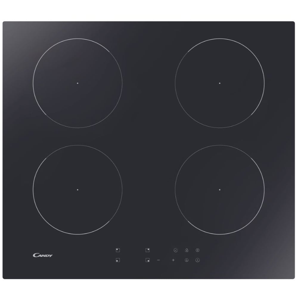 Plita incorporabila CANDY CI642CTT1, Inductie, 4 arzatoare, Touch control, negru