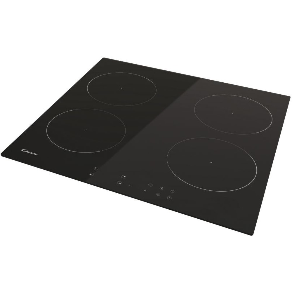 Plita incorporabila CANDY CI642CTT1, Inductie, 4 arzatoare, Touch control, negru