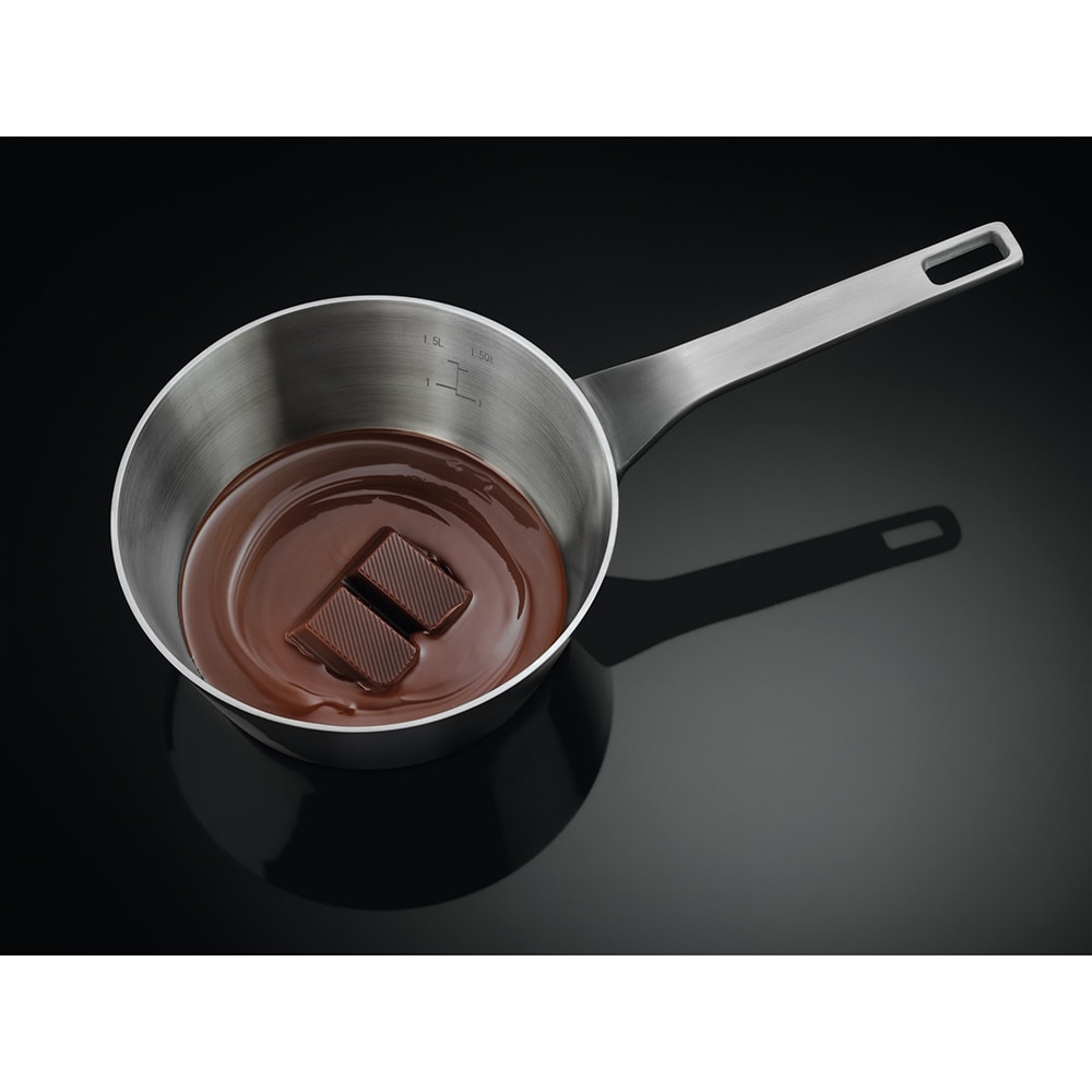 Plita incorporabila ELECTROLUX EGD6576NOK, Gaz + Inductie, 4 arzatoare, Touch Control, negru