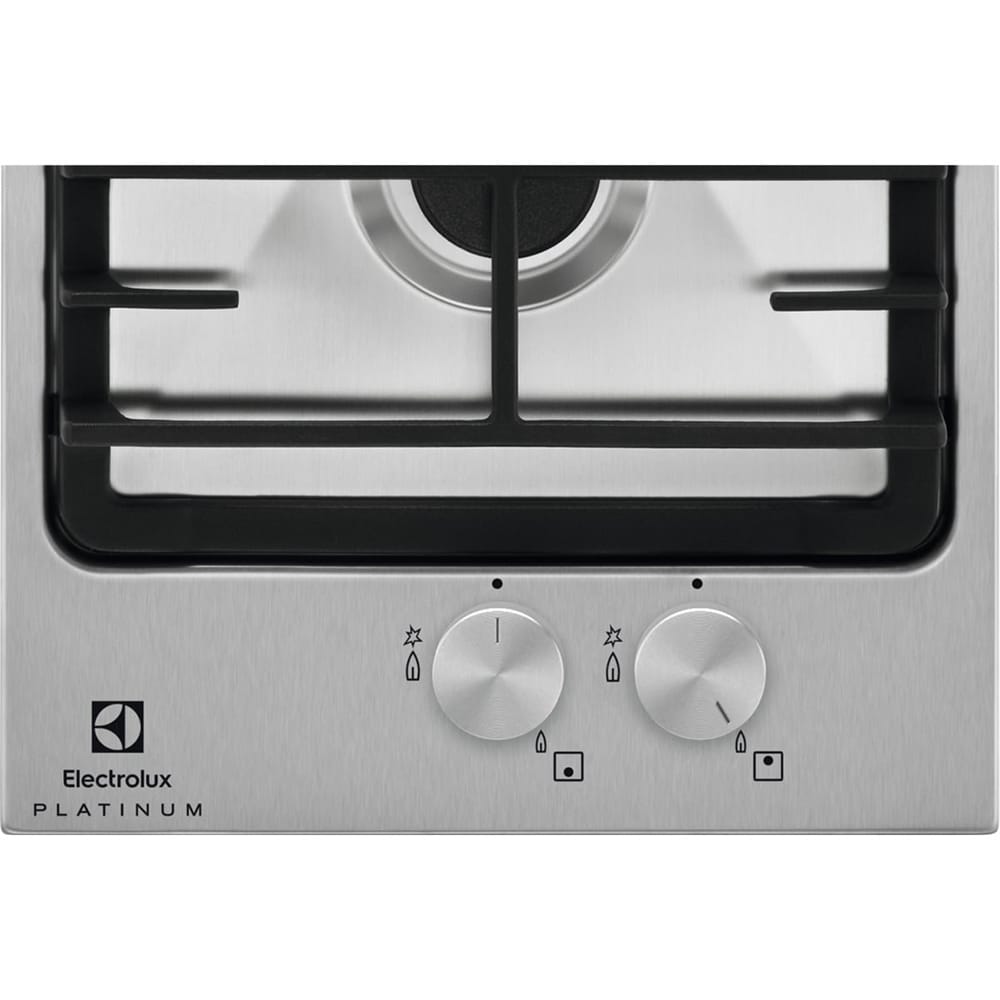 Plita incorporabila ELECTROLUX EGG3322NVX, Gaz, 2 arzatoare, inox