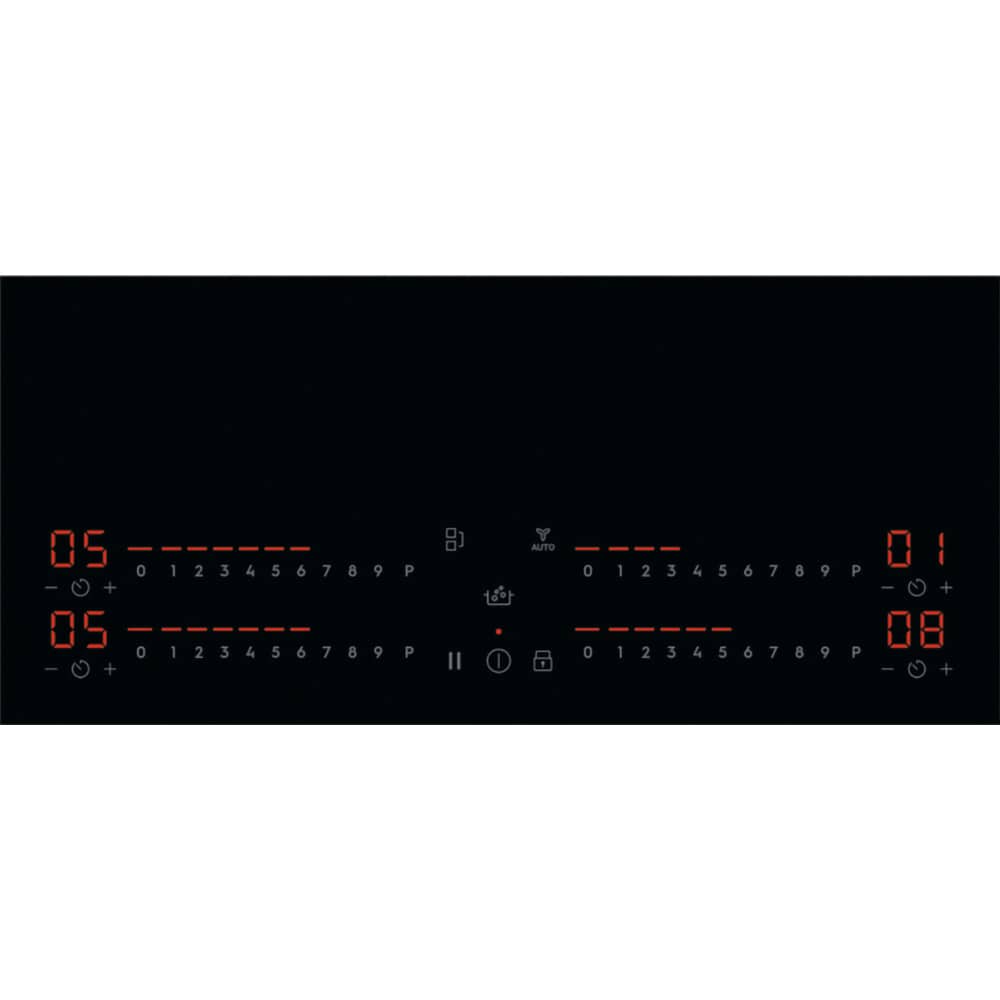 Plita incorporabila ELECTROLUX EIS62453, Inductie, 4 arzatoare, Touch control, negru