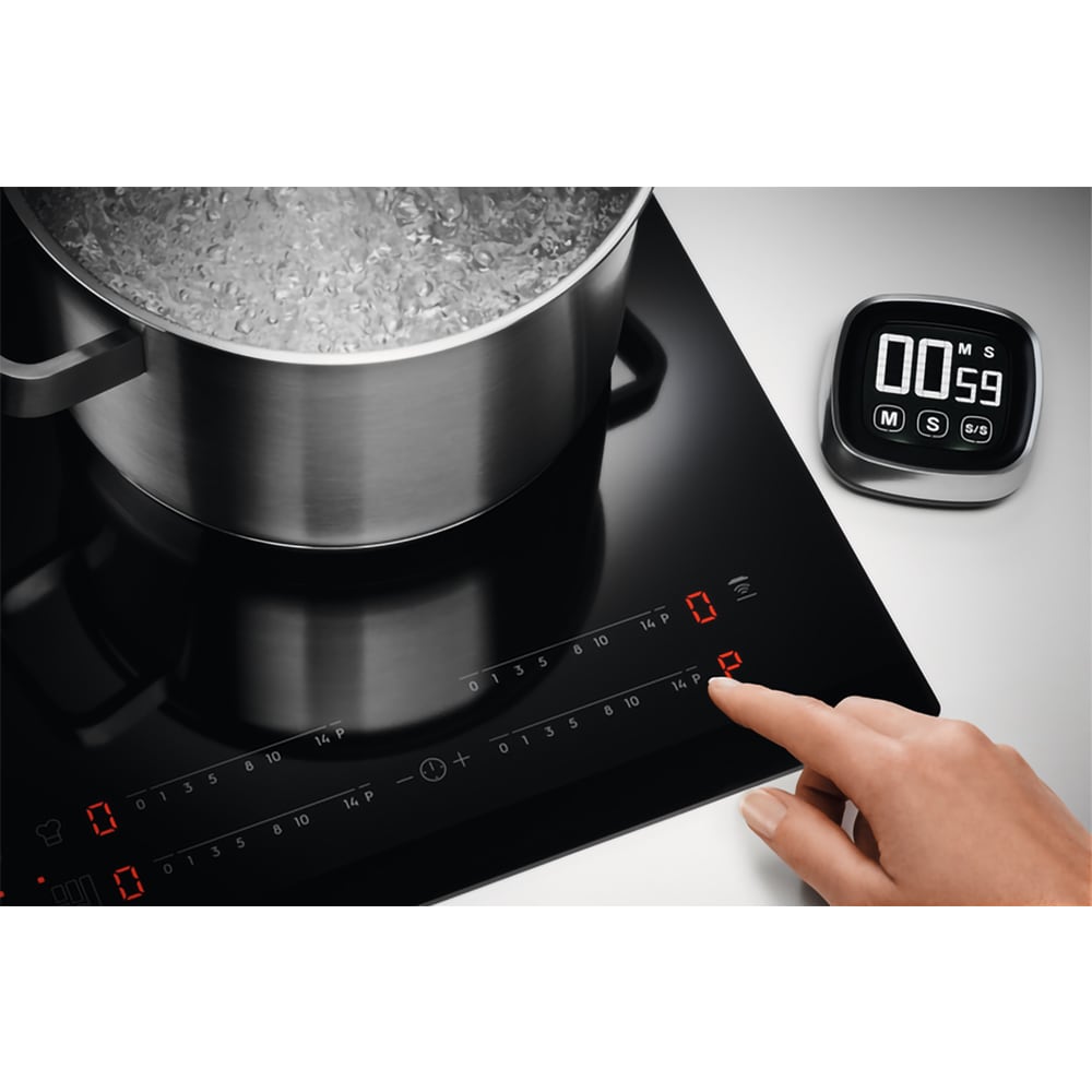 Plita incorporabila ELECTROLUX EIS62453, Inductie, 4 arzatoare, Touch control, negru