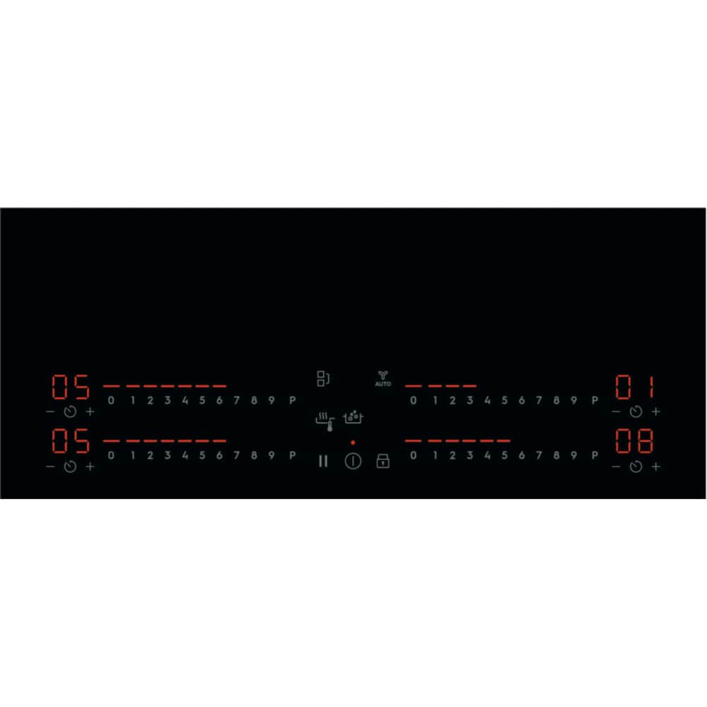 Plita incorporabila ELECTROLUX EIS67453, Inductie, 4 arzatoare, Touch control, negru