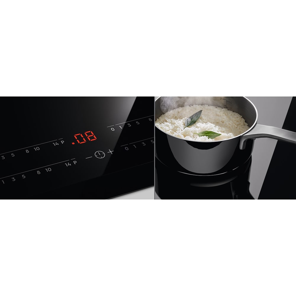 Plita incorporabila ELECTROLUX EIT61443B, Inductie, 4 arzatoare, Touch control, negru